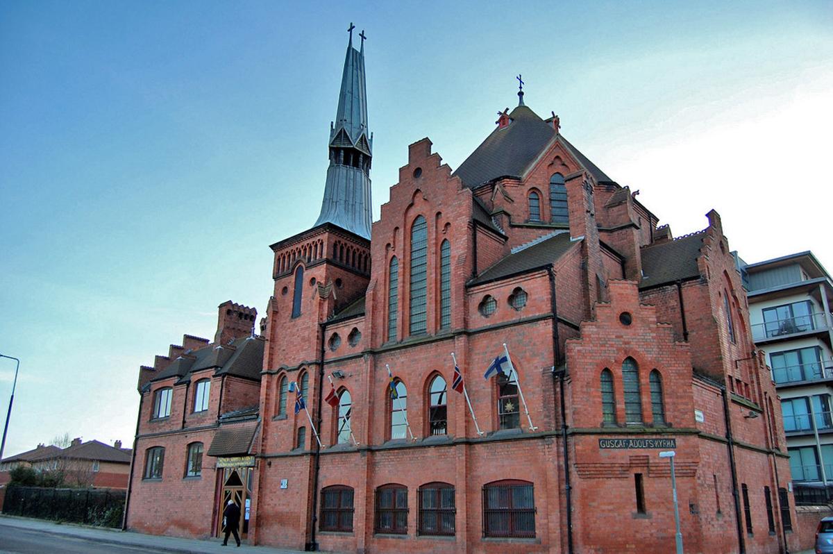 kościół nordycki im. Gustawa Adolfa w Liberpoolu (Anglia)