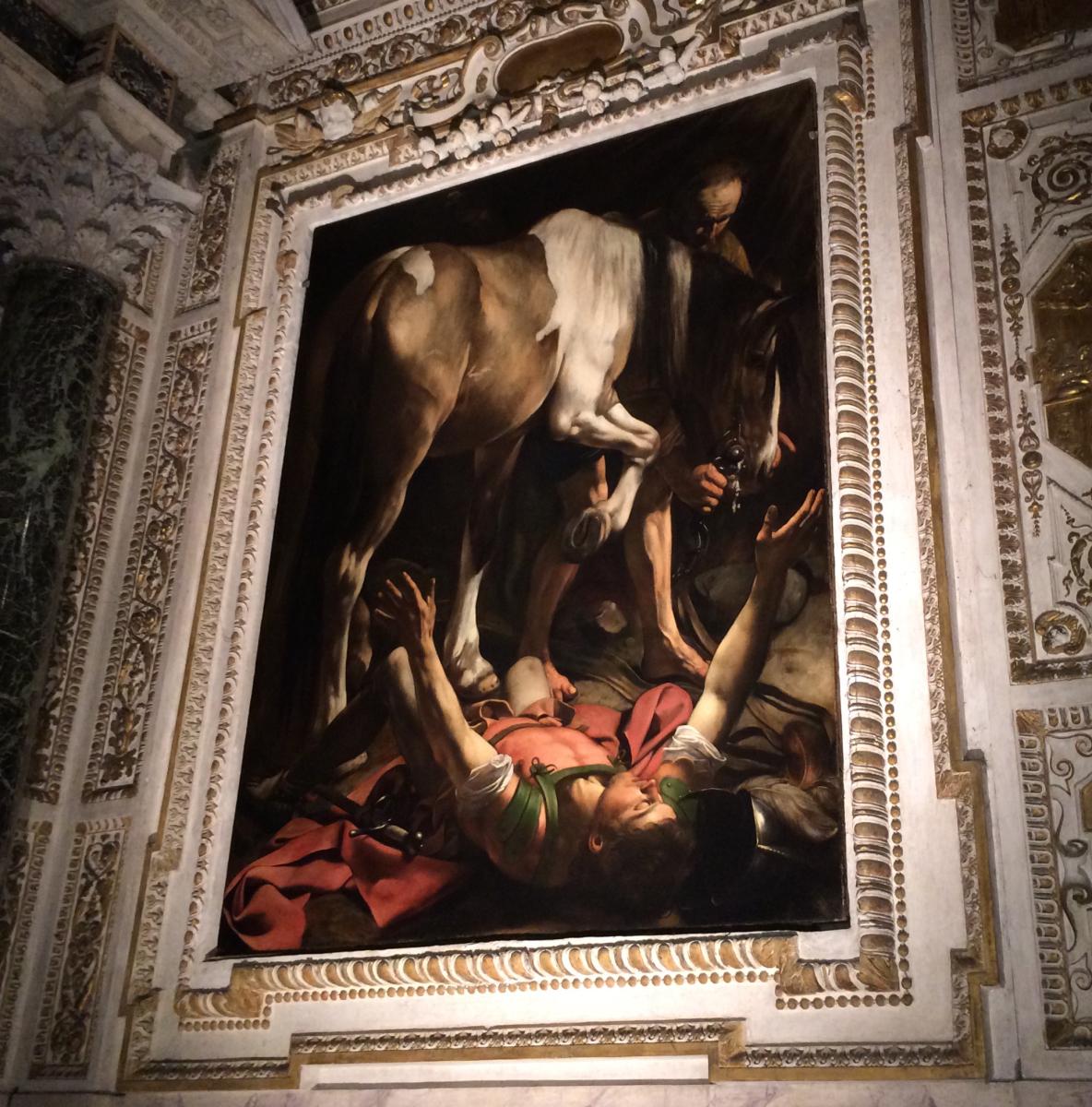 Nawrócenie Szawła - obraz Caravaggia, znajdujący się w kościele S. Maria del Popolo w Rzymie